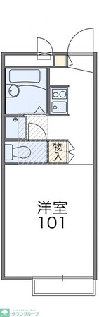 レオパレスLUNAの物件間取画像